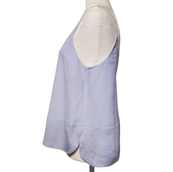 Asos Backless Cami Womens Size 6 Blue Scoop Neck Spaghetti Strap Top - Picture 3 of 10